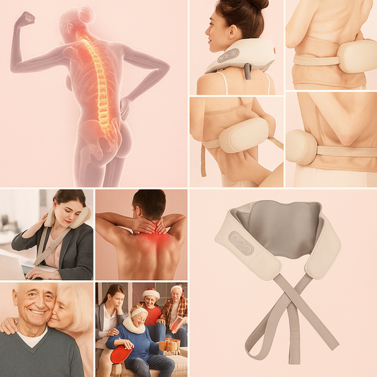 6D Deep Tissue Neck & Shoulder Massager – SimMorgan Soho